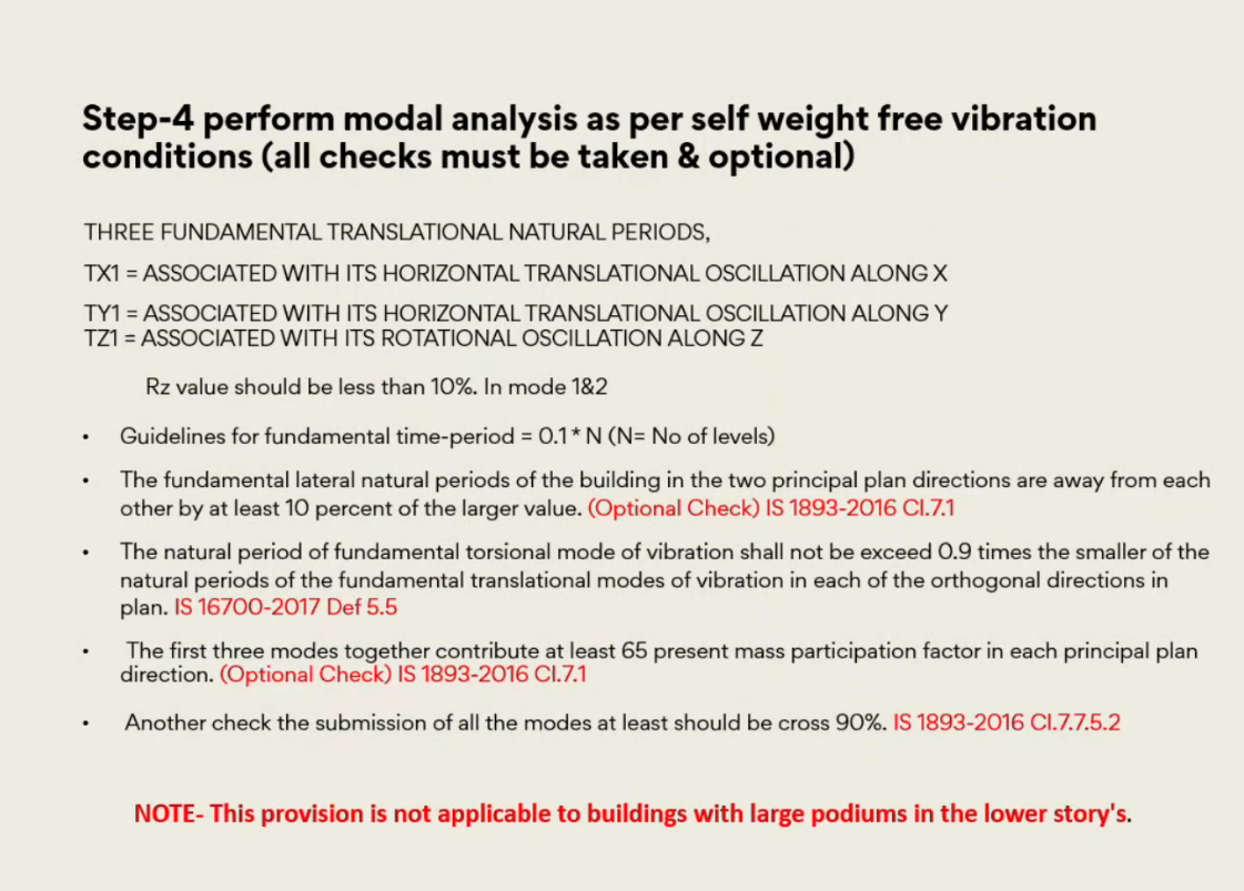 Modal Analysis (G+43)