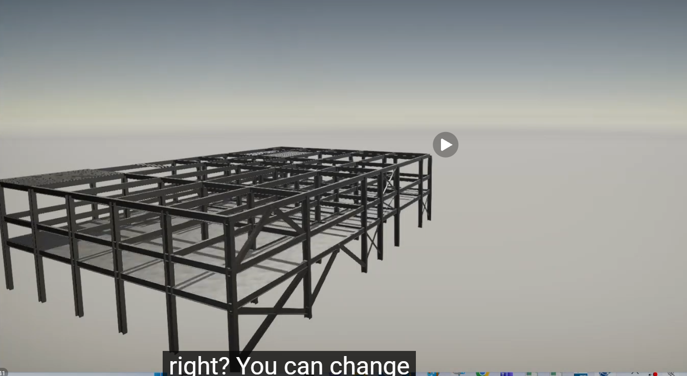 BIM Modeling in Tekla Structure