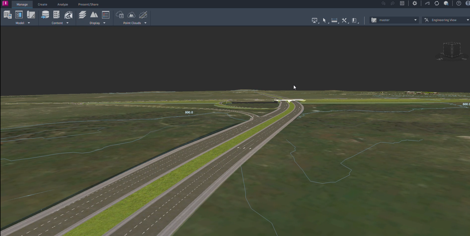 Live Project Demonstration (highway intersection with bridge integration)
